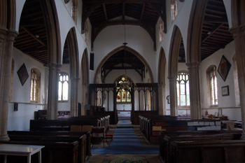 Nave looking east June 2008